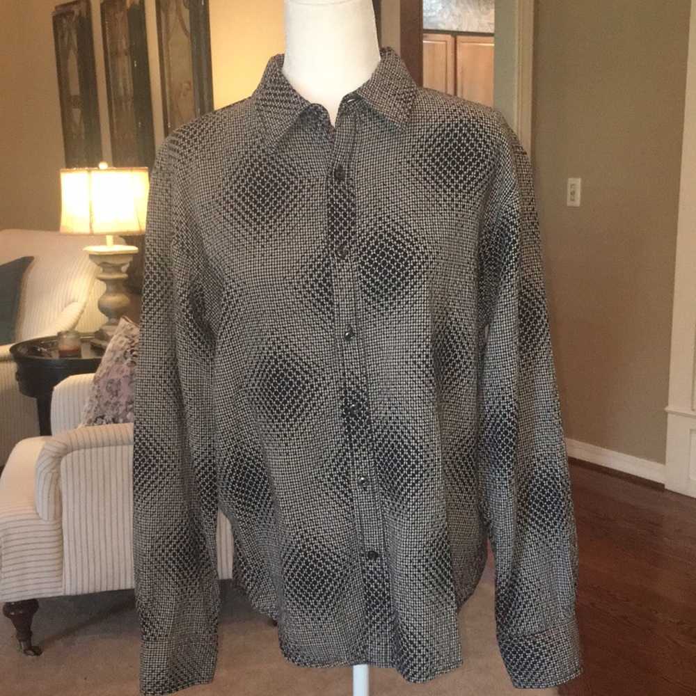 Men’s Vintage ITALIA Trade c. 1958 LS Buttonup - Picture 1 of 13